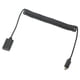 thumbnail image 3 of Cable Macho A Hembra De Salida HD, Cable En Espiral De Salida HD Flexible Velocidad De Transmisión Eficiente Portátil 1,8 M OD3.2 Mm Para Tableta, 3 of 8