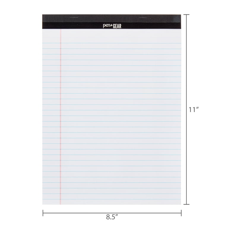 Legal Pads, Wide Ruled, 8.5 x 11 Inch, 3-Pack photo 6