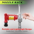 thumbnail image 4 of 12V Fuel Transfer Pump w/Manual Nozzle, 10 GPM High Flow DC Diesel Transfer Pump, Gas Heavy Duty Transfer Pump with Filter for Gasoline, Diesel, Kerosene, Biodiesel and More, 4 of 5