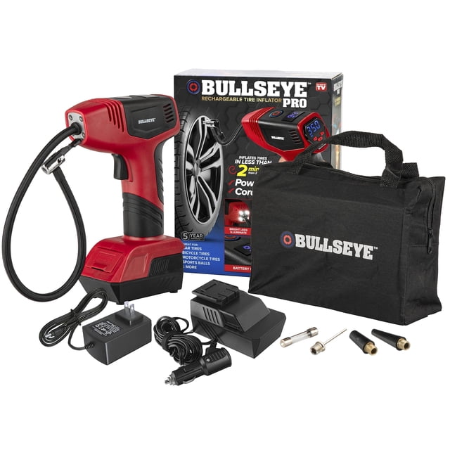 Compresor de aire portátil Bullseye Pro Max Deluxe 150PSI 12V