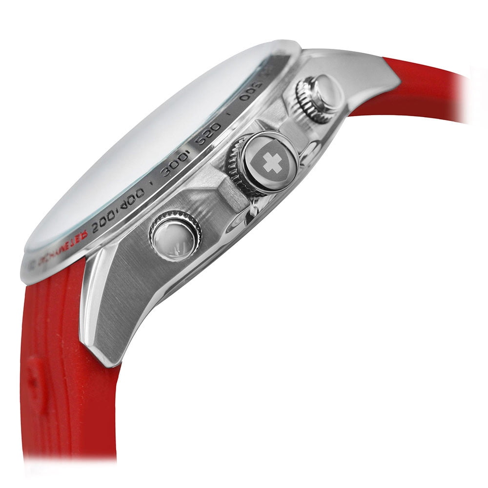 Reloj Hombre Fan Chivas Futbol Rojo Taquimetro Nivada Swiss NIVADA SWISS NP17312GDL Walmart en linea