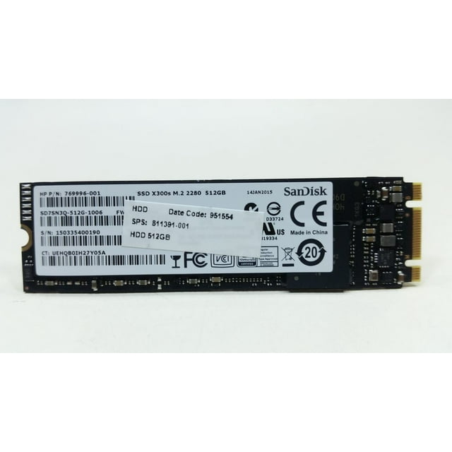 Genuine New HP ZBook 14 G2 256 GB SSD Hard Drive 803381-001