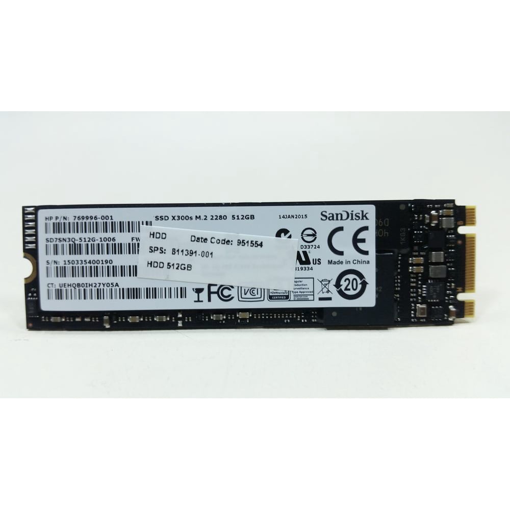Genuine New HP ZBook 14 G2 256 GB SSD Hard Drive 803381001 Walmart