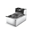 thumbnail image 1 of Freidora Acero Inoxidable 6 Lt Industrial 1700w Freidoras Xtellar Plateado 50hz, 1 of 3