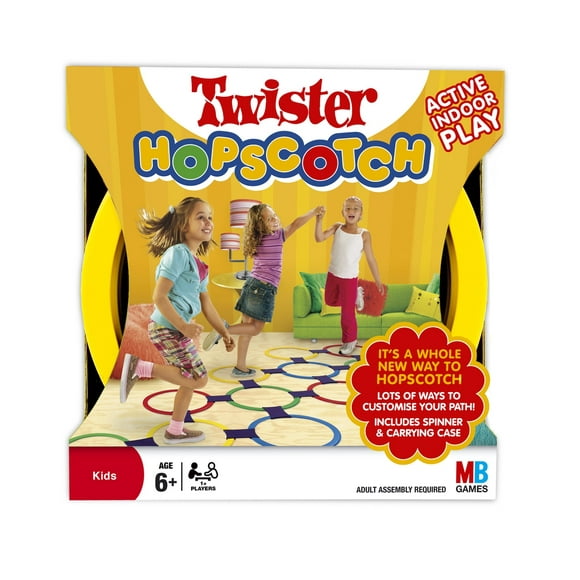 Twister Hopscotch! A Whole New Way To Play Hopscotch! By MB Games.