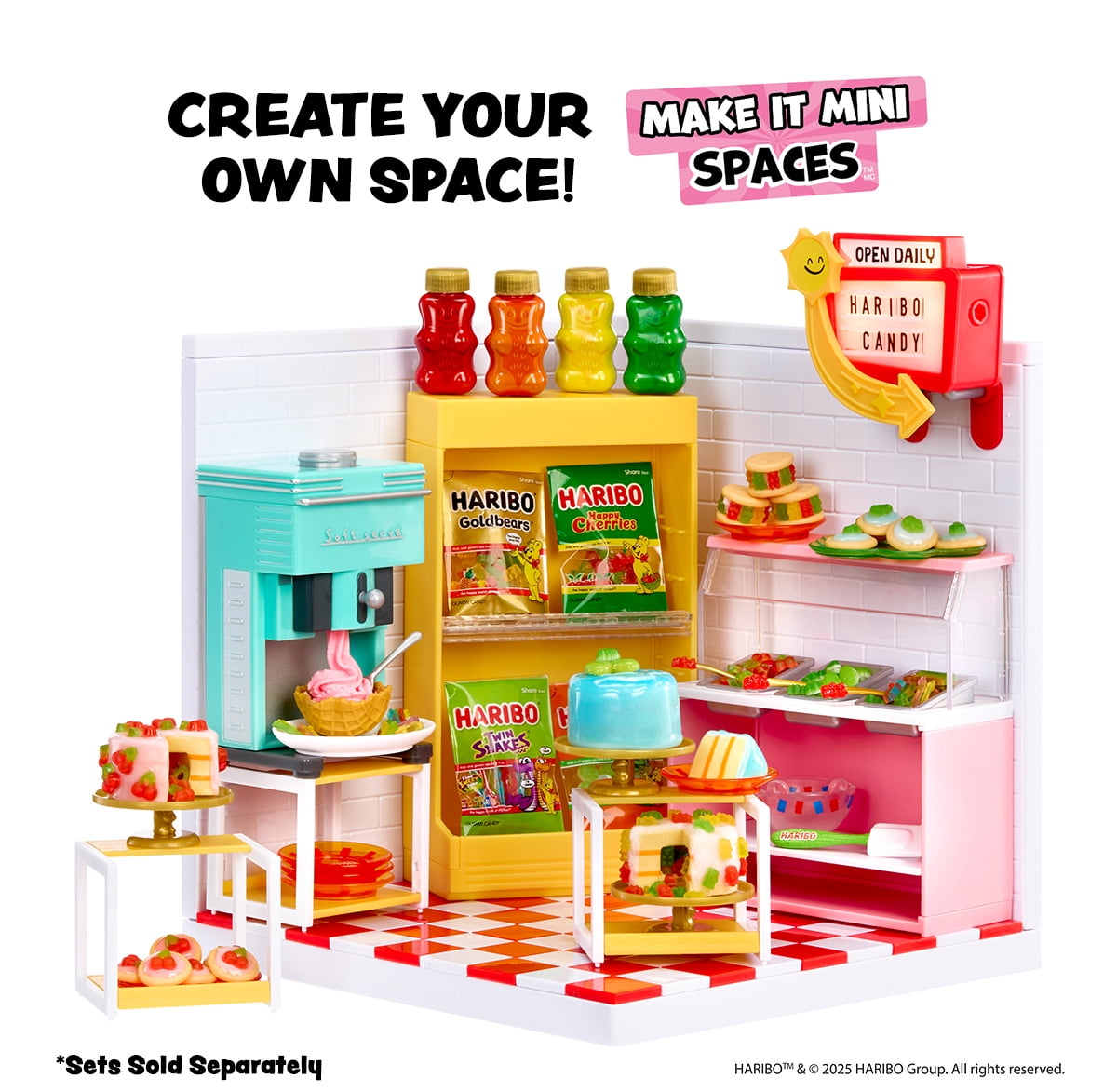 MGA's Miniverse Make It Mini HARIBO Multipack, DIY, Resin Play, Hobby, Gifts, Replica Food, Not Edible, Collectors, 8+