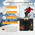 thumbnail image 4 of 2 Pack Thermal Tops for Men Thermal Shirts for Men Thermal Underwear Tops Long Sleeve Warm Thermal Shirts for Men Ultra Soft Base Layer, 4 of 7