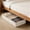 M, variant on KOYPTL Clear Underbed Storage Bag Durable Vinyl Material to Shield Your Contents from Dust, Dirt and Moisture Easy Gliding Zipper for Easy Access and Clear Pocket for Easy Identification