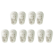 thumbnail image 1 of Mini Espinilleras Protectoras para Piernas Fútbol Y Niñas (8x5CM) Blanco, 1 of 4