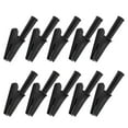 thumbnail image 4 of 10 pinzas de prueba eléctricas de 20 A de corriente nominal y 10 mm de apertura para equipos electrónicos, maquinaria de soldadura, color negro, 4 of 12