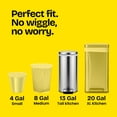 thumbnail image 6 of Glad ForceFlex Tall Kitchen Drawstring Trash Bags, 13 Gal, Gain Lavender, 40 Count, 6 of 15