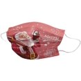 thumbnail image 1 of Mascarillas desechables navideñas de 10 piezas con diseños de Santa Elk ZefeiWu 8390613052025, 1 of 1