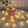 thumbnail image 4 of 1M 3M LED Butterfly String Lights Battery Powered Fairy Lights Room Garland Curtain Girls Xmas Brithday Wedding Party Home Decor, 4 of 5
