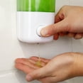 thumbnail image 6 of HOOWIFFY Whamvox Wall Mounted Soap Dispenser, White, Plastic, Suitable for Home and Office Bathrooms, 6 of 6