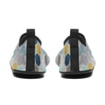 thumbnail image 5 of Geometric Hexagon Blue Grey Yellow Print Pattern Water Shoes Beach Slip-on Shoes for Men Women Swim Pool Yoga Surfing Sneakers Quick-Dry Sports Barefoot Shoes, 5 of 5