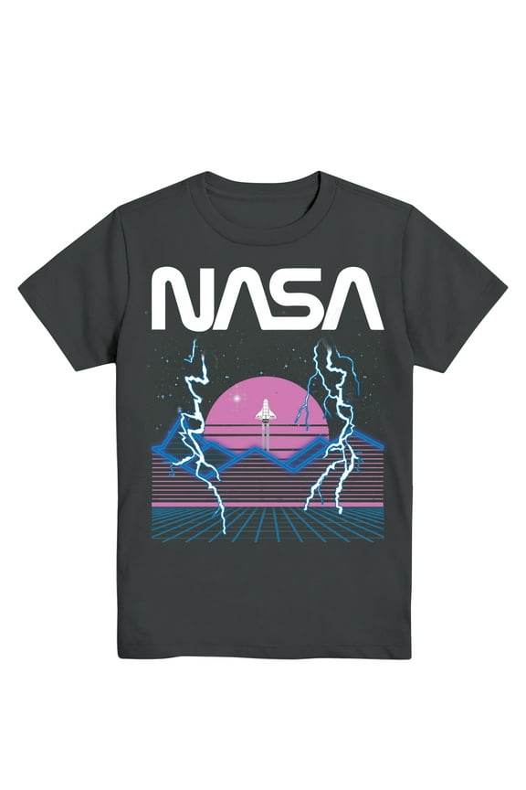 Boys Mountain Glow Graphic Tee with Short Sleeves, Sizes 4-18