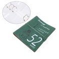 thumbnail image 4 of Money Saving Challenge Book, Double Layer Leather and Cash Stuffing Envelopes   Design High Definition Printing 52 Week Budget Challenge Book for Families, 4 of 7
