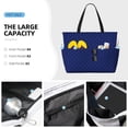 thumbnail image 3 of Gaeub Navy Blue Beach Travel Bag, Multi-Pocket Beach Bag, Summer Vacation Bag, Beach Essentials Tote, 3 of 7
