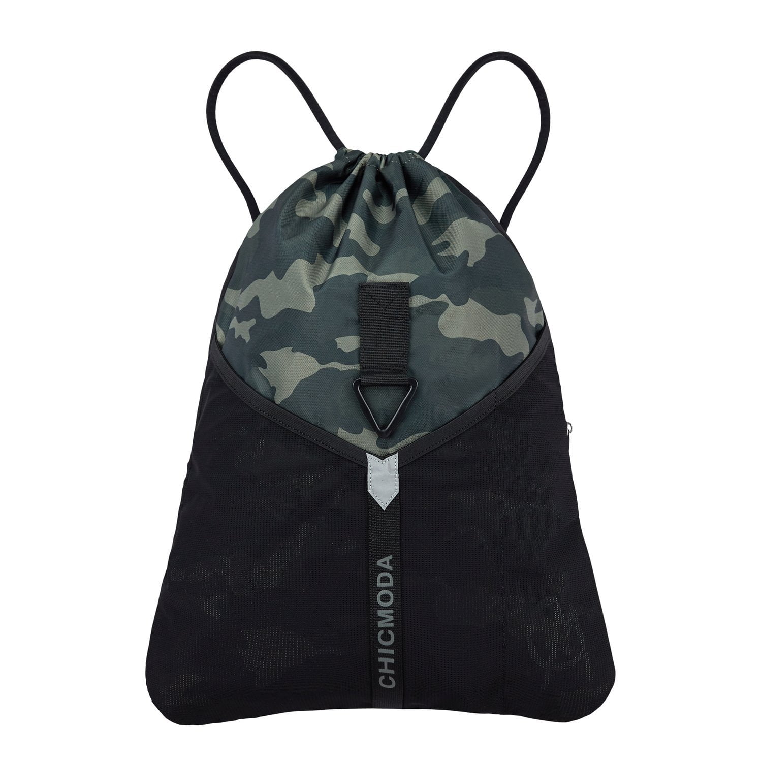 CHICMODA WaterProof Sackpack Sports Outdoor Drawstring Bag Packable Gymsack with Front Mesh Pocket For 175 G Ultimate... by ULAK
