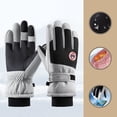 thumbnail image 4 of Gloves Mittens Winter Gloves Women Men Ski Gloves Thermal Warm Windproof Rainproof Cold Proof Ski Riding Warm Gloves Perfect For Cycling Running Hiking Freezer Work And Daily Activities Gloves Mittens, 4 of 4