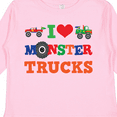 thumbnail image 4 of Inktastic I Love Trucks Boys or Girls Long Sleeve Toddler T-Shirt, 4 of 5