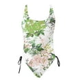 thumbnail image 5 of Swimsuit Women Multicolor Pattern Print Bikini Fashion Cutout Sling Women Piece Swimwear, 5 of 6