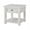 White, variant on Martin Svensson Home Monterey Solid Wood End Table, White and Grey