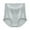 Gray, variant on Womens Underwear Plus Size Panties, Women's High Waisted Cotton Brief Underwear, Lace Abdomen Mid-rise Waist And Hip Lift Breathable Underwear Briefs M