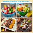 thumbnail image 2 of Moyic 51 Uds. De Mini viñetas de animales de plástico, selecciones de comida ligeras y portátiles para aperitivos para niños y niños Mostrada, 2 of 6