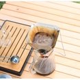 thumbnail image 3 of Taza de filtro de embudo plegable de acero inoxidable para deportes al aire libre, camping, 1 Uds., 3 of 5