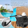 thumbnail image 4 of Pool Pump Lid Removal Tool, Iron Strainer Pump Lid Removing Tool for Pool Equipment Filter Cover, Cover Removal Wrench, 4 of 6