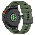 thumbnail image 4 of KOMI is suitable for Garmin fenix7X pro silicone strap Garmin Epix Pro two-color strap wrist,26mm quick-break horizontal stripe two-color,26mm strap with tool knife 40g, 4 of 5