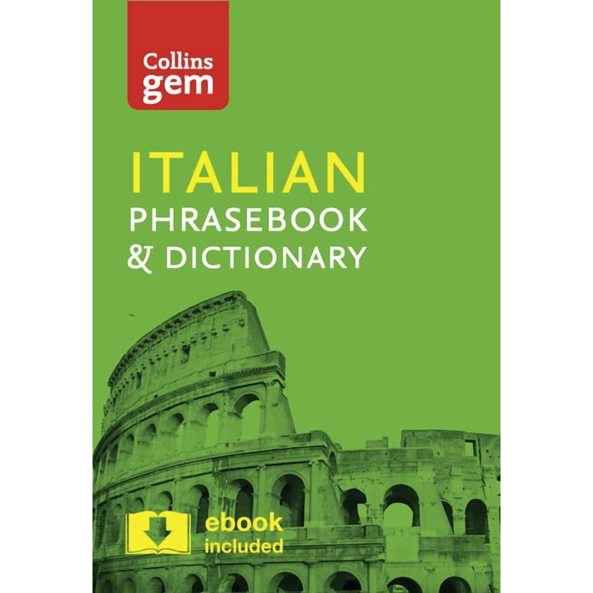 Collins Gem Collins Gem Italian Phrasebook & Dictionary, (Paperback)