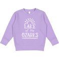 thumbnail image 2 of Inktastic Lake of the Ozarks Sun and Lake Toddler Sweatshirt, 2 of 4