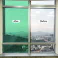 thumbnail image 5 of Window Film, Glass Sun Blocking, Heat Control Self Adhesive Green Window Tint, 6.6x1.97ft for Home Office, 5 of 6