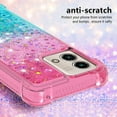thumbnail image 3 of HCTian Case for Motorola Moto G Stylus 5G 2023, Premium Stylish Gradient Bling Quicksand Sparkle Shiny Glitters Fashion Shockproof Cover Case for Motorola Moto G Stylus 5G 2023, 3 of 7