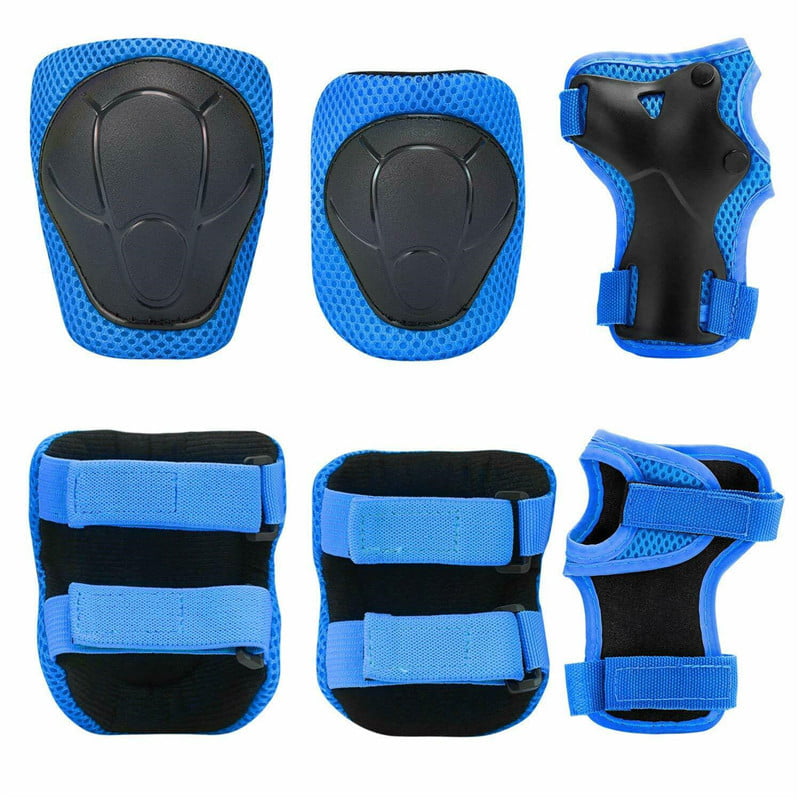 RideVOLO 6Pcs Knee Pad Elbow Pads Guards Protective Gear Set for Adult/Youth Roller Skates Cycling Bike Scooter 