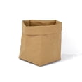thumbnail image 1 of Washable Storage Basket Kraft Paper Bag Reusable Storage Bins Plants Organizer Cover for Food, Fruit, Toys, Laundry, 1 of 5