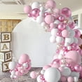 thumbnail image 4 of de 107 de rosas, accesorios para fotografía, uirnaldas de rosas para , , graduación, despedida de soltera, Colcomx guirnalda de globos, 4 of 8