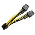 thumbnail image 5 of 18AWG 8Pin to Dual 8Pin(6+2) Power Cable GPU Power Cable for K80 M40 M60 P40 P100 ,20CM, 5 of 5