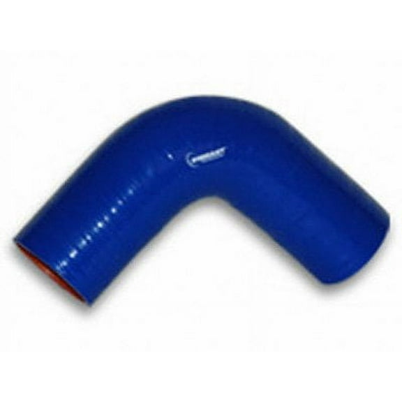 Vibrant Performance 2744B VIB2744B 4 PLY 90 DEGREE ELBOW, 3IN I.D. X 8IN LEG LENGTH - BLUE