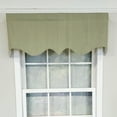 thumbnail image 2 of RLF Home Luxurious Modern Design Classic MG-Ticking Stripe Regal Style Window Valance 50" x 17" Pine, 2 of 4