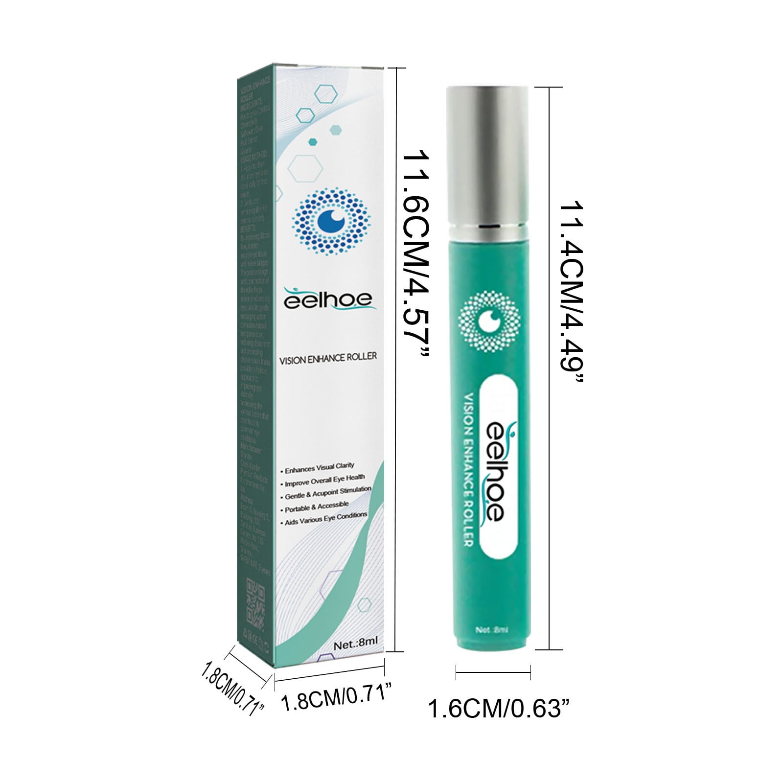 Ashosteey Vision Enhance Roller,Eases Eye Strain, Fatigue, and Discomfort -Ophthalmoid Vision Enhance Roller, Vision Enhance Roller