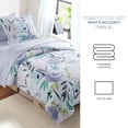thumbnail image 3 of Campus Comforts by New Sega Home 2-Piece Reversible Comforter Set, Floral, Twin-XL, 3 of 9