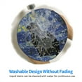 thumbnail image 6 of Disketp Shambhala Cat In Van Gogh Impressionist Small Mouse Pad 7.9x7.9 Inches,Washable Round Mousepad For Office Laptop Computer,Non-Slip Rubber Base Mouse Pads For Wireless Mouse, 6 of 9