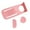 Pink, variant on Plastic Door Stoppers Safety Door Block Wedges Doorstops Wall Protectors Easy Door Holder for Homes, School