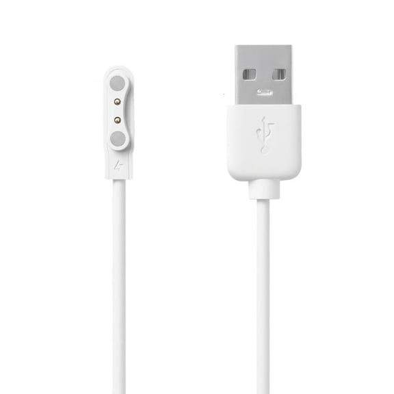 Magnetic Charging Cable Wire Power Supply Line 2pin 4.0mm Space For RS4 LS12 Smartwatch Power Cord Accessory