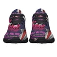 thumbnail image 5 of I Won t Quit Breast Cancer Awareness Shoes Sneakers for Women Men Black Size 10.5, 5 of 7