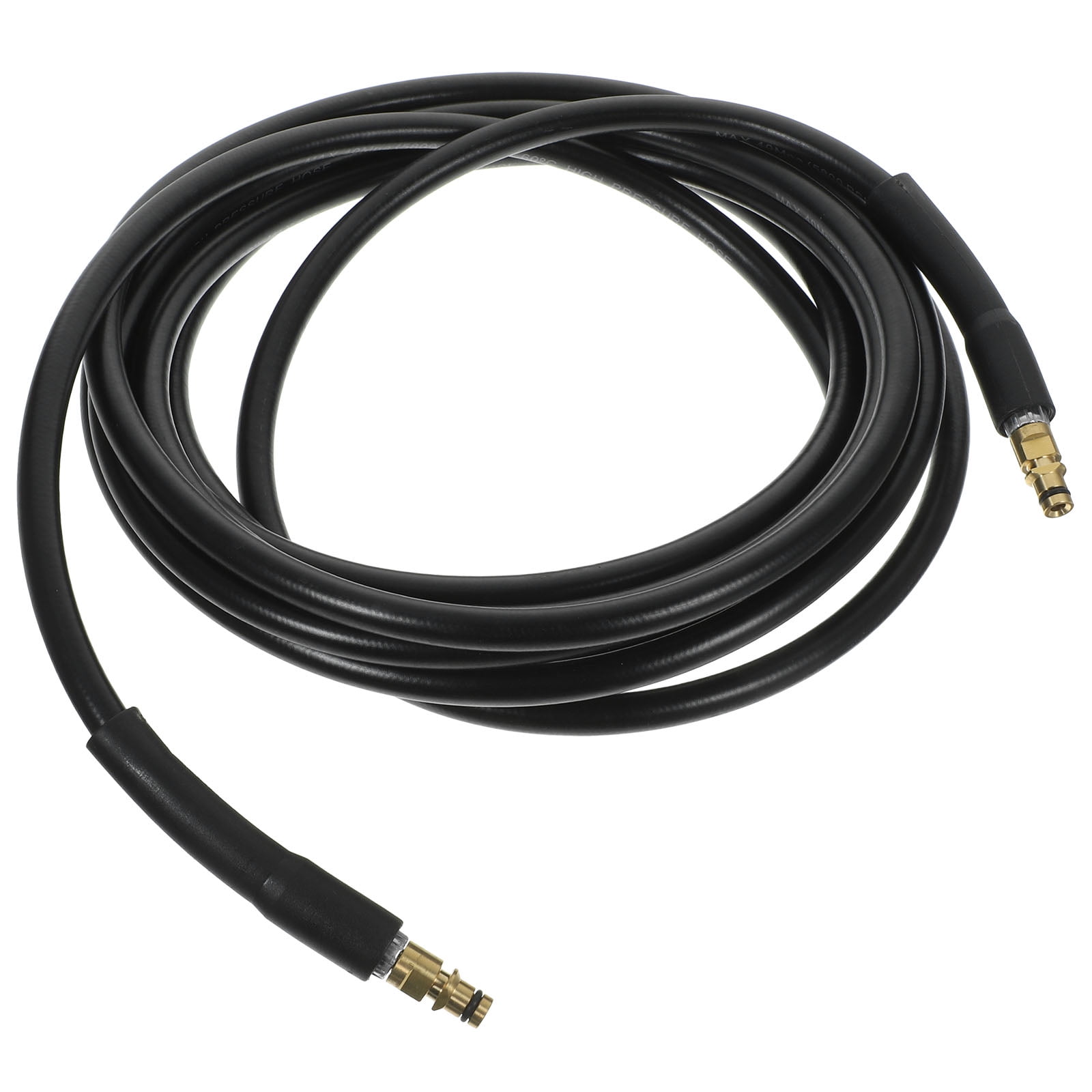 Worgeous Durable Black Rubber Washing Machine Hose for Cold Water Applications Flexible Design 6M