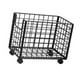 thumbnail image 4 of Cesto para la ropa sucia con ruedas, cesta de almacenamiento multifuncional de alambre de hierro Negro, 4 of 9